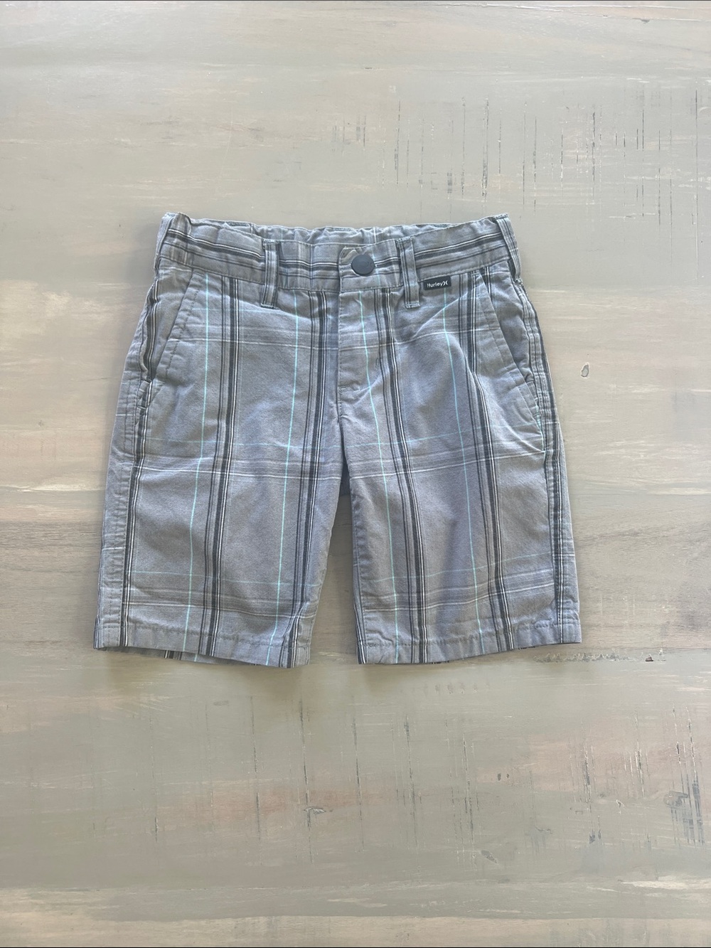 Hurley 4T / 4 Boys Striped Shorts 🖤 🌊